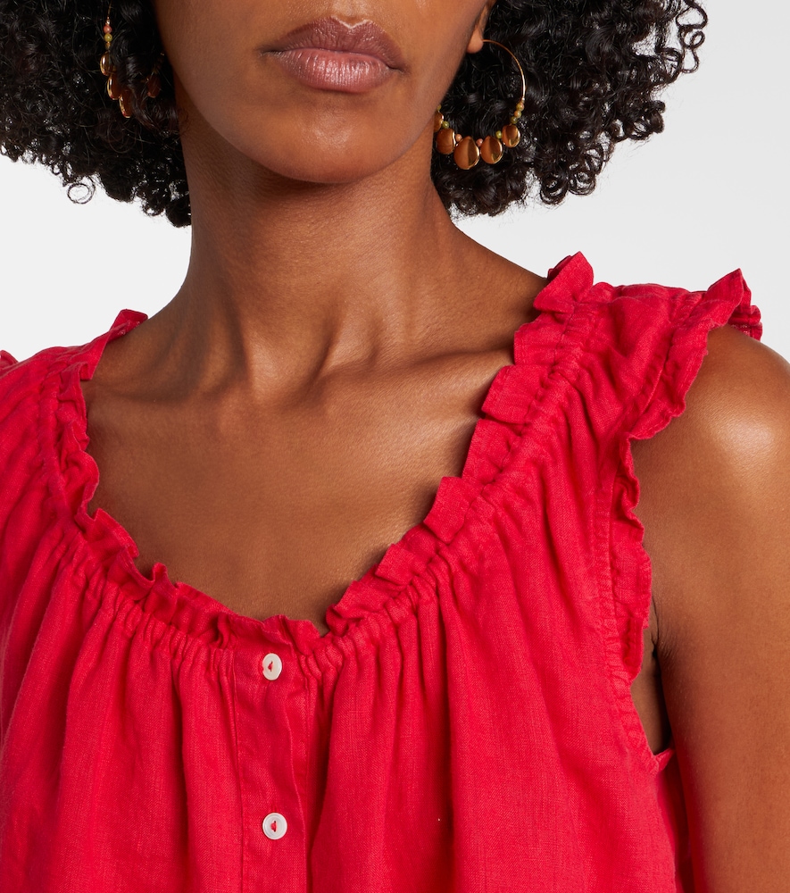 Tana Ruffled Top
