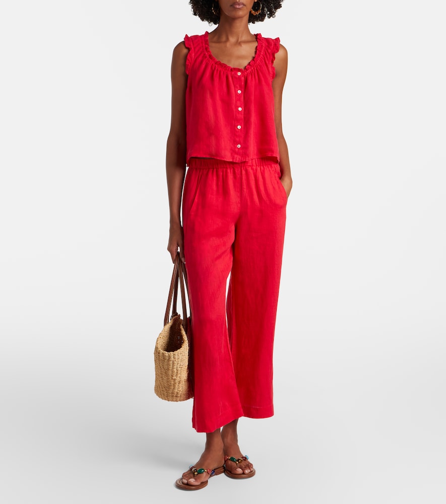 Tana Ruffled Top