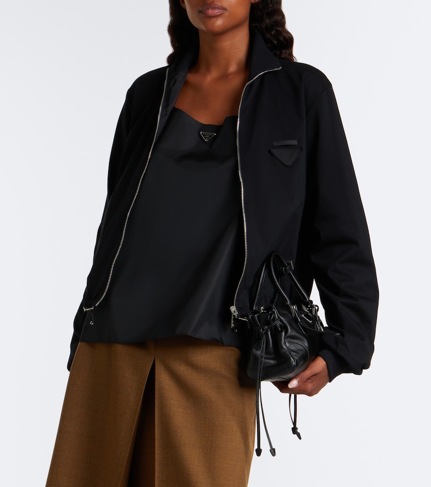 Reversible Cotton And Re-Nylon Blouson Jacket