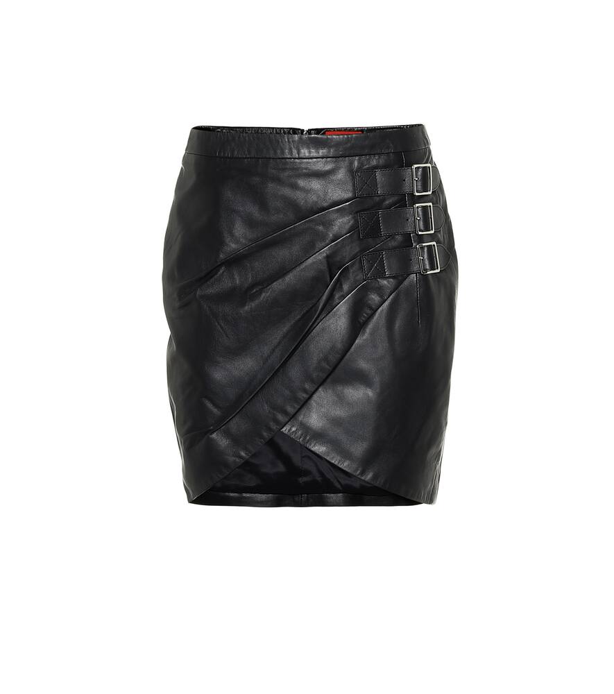Click to view more detailed imagery on our partner's website Altuzarra Embellished Leather Miniskirt In Black