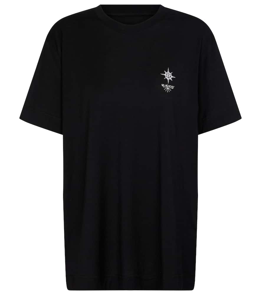 Givenchy Print Cotton T-shirt In Black