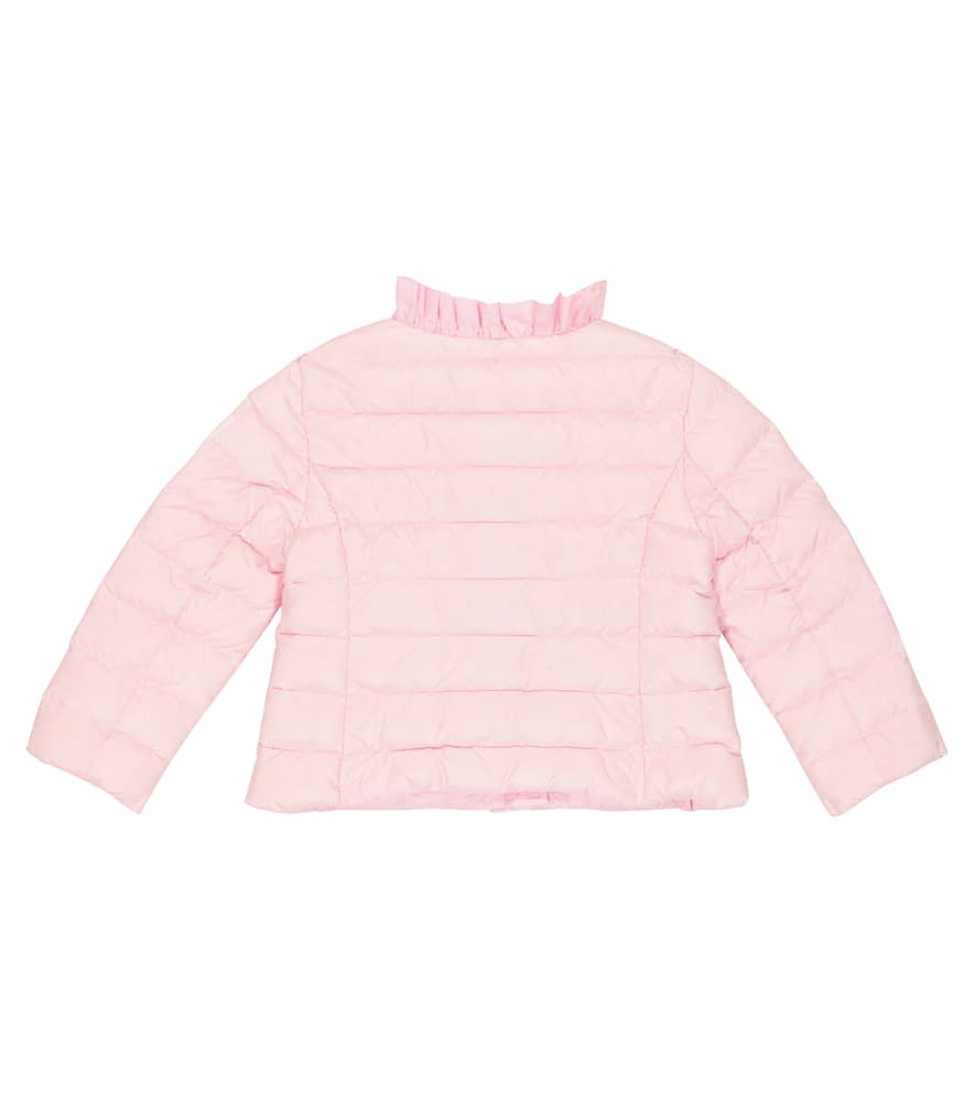 Shop Il Gufo Baby Down Jacket In Pearl Pink