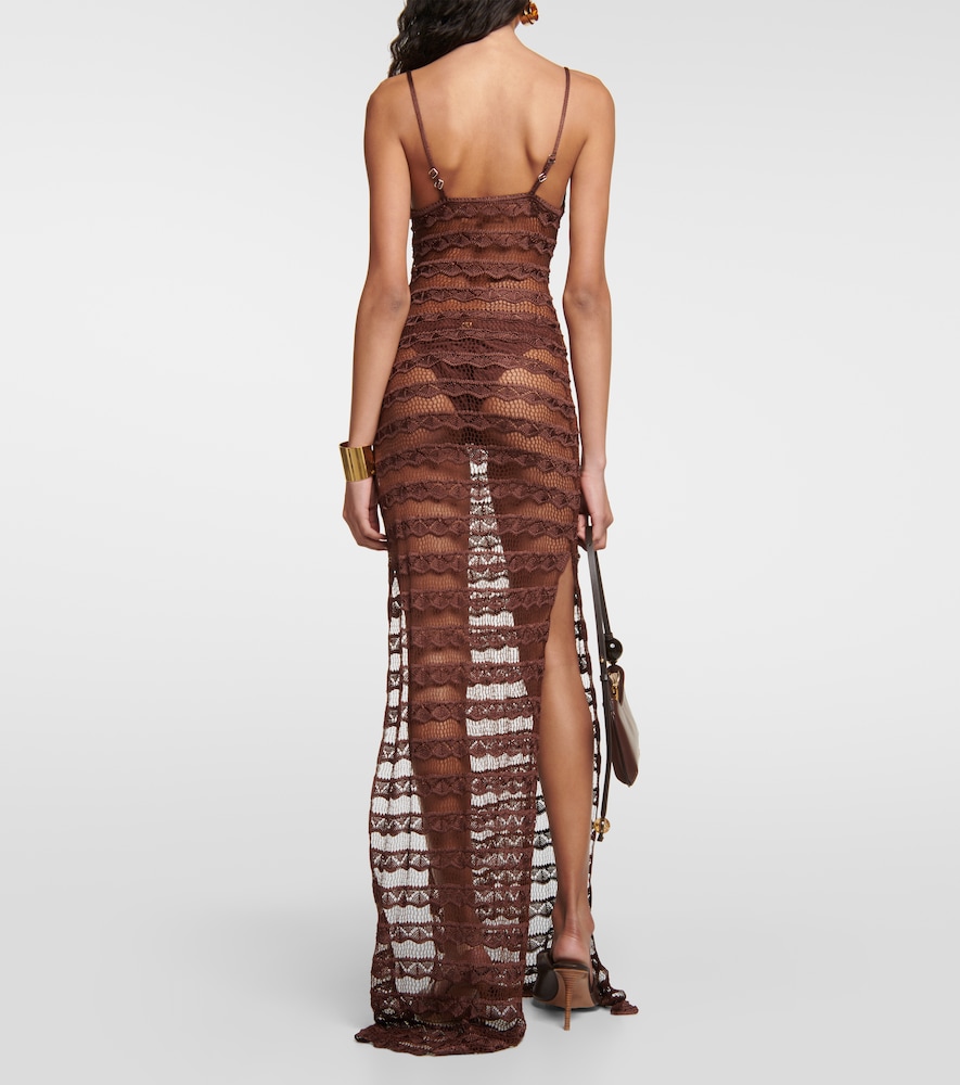  Aya Muse Aya Muse Maxikleid Aus Spitze 