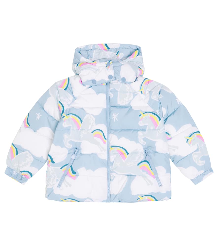 Stella McCartney Kids Printed puffer jacket