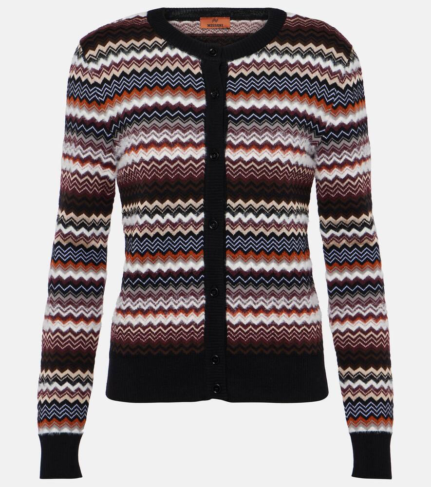 Missoni Zig Zag wool-blend cardigan