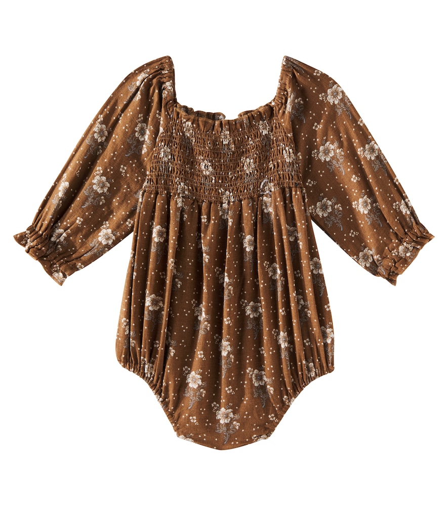  Rylee + Cru Rylee + Cru Baby Body Cora Aus Einem Leinengemisch 