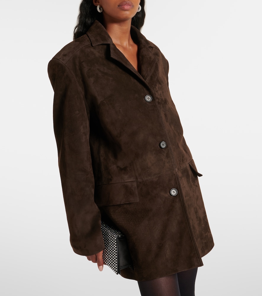  Magda Butrym Magda Butrym Oversized Suede Jacket 