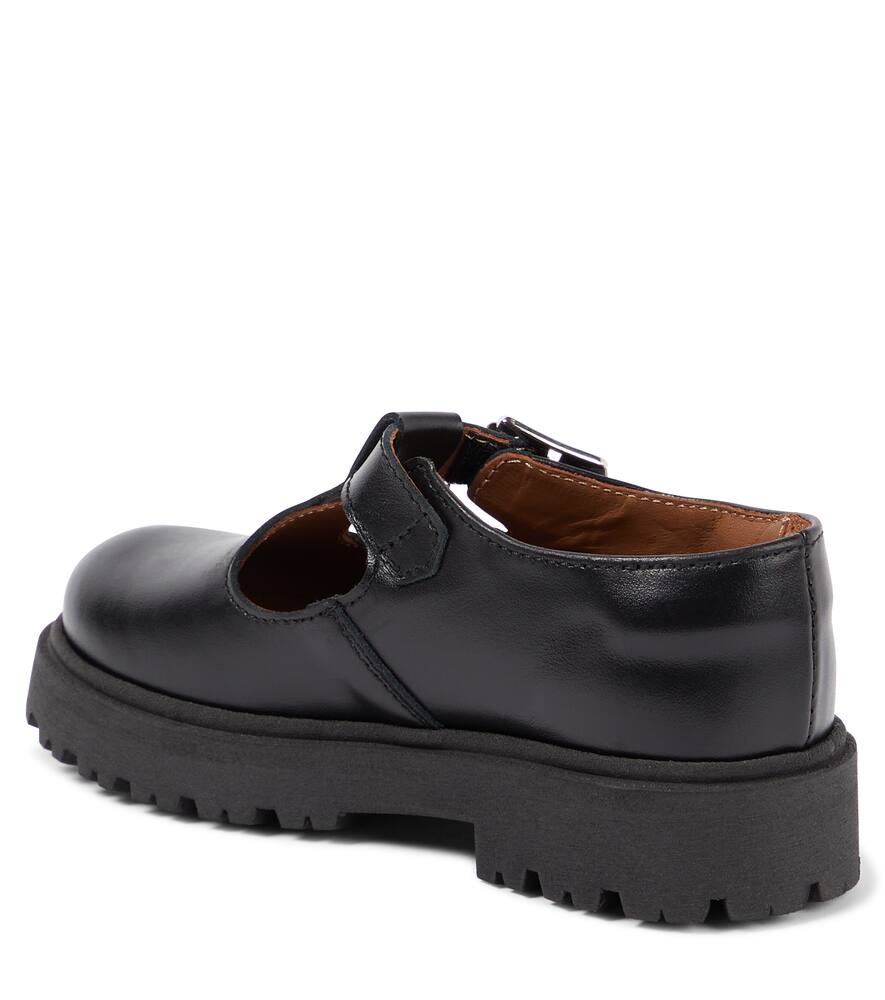 Pèpè Leather Loafers In Black