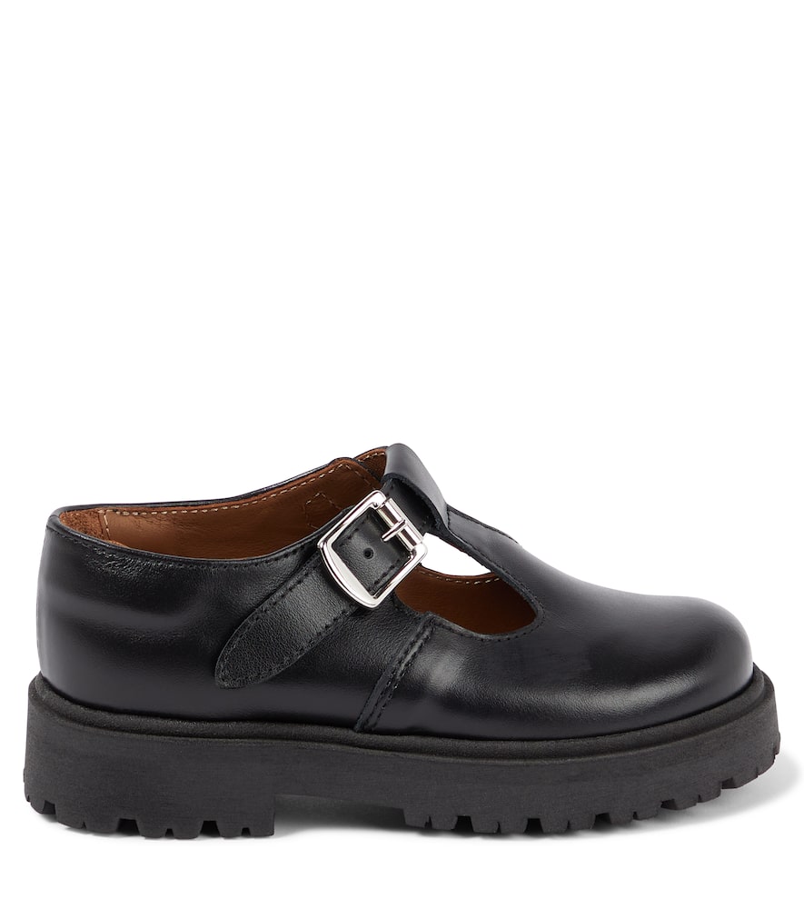 Pèpè Leather Loafers In Black