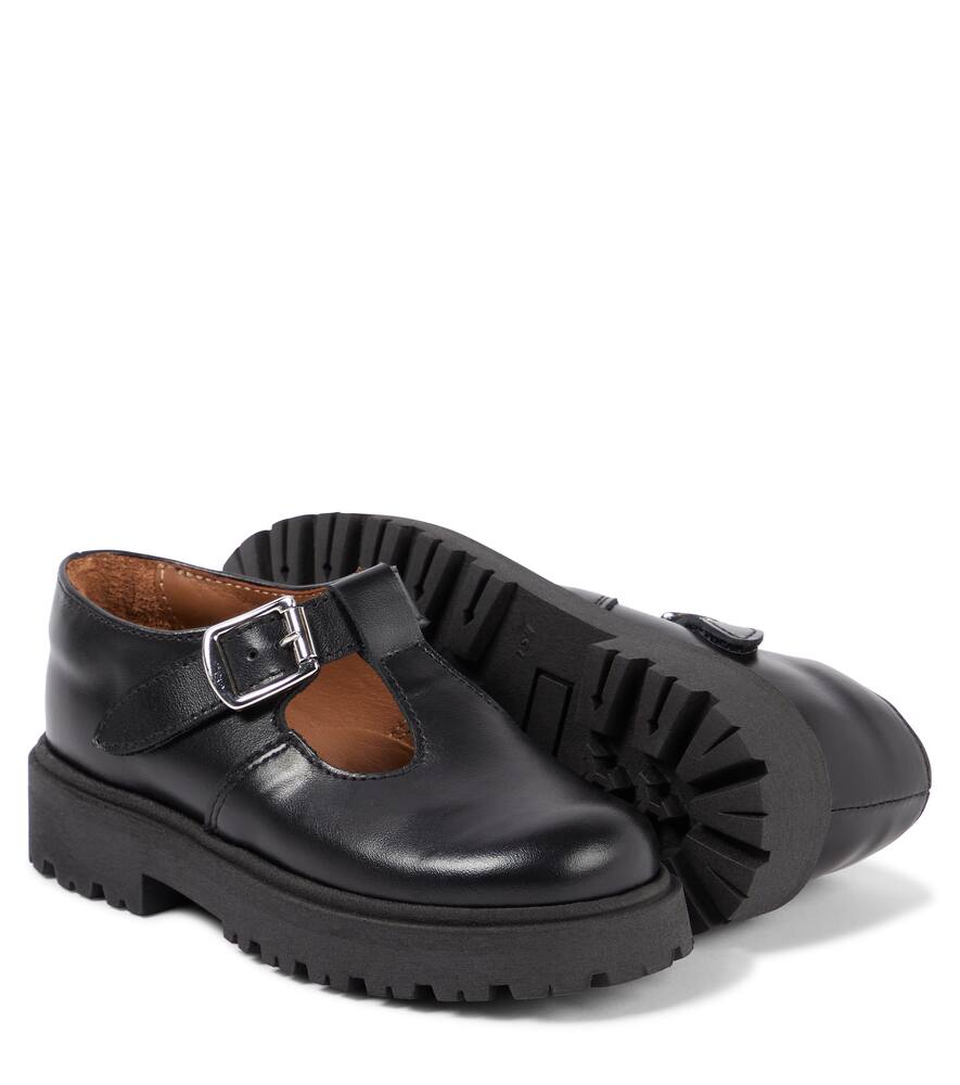 Pèpè Leather Loafers In Black