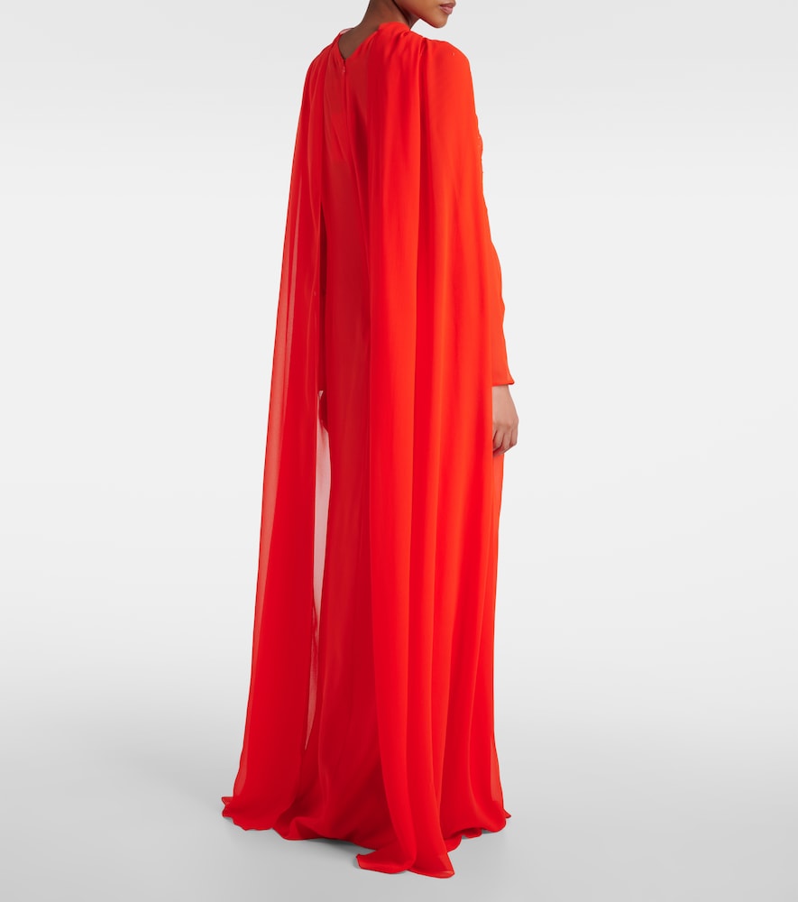  Givenchy Givenchy Robe Aus Seide Mit Kristallen 