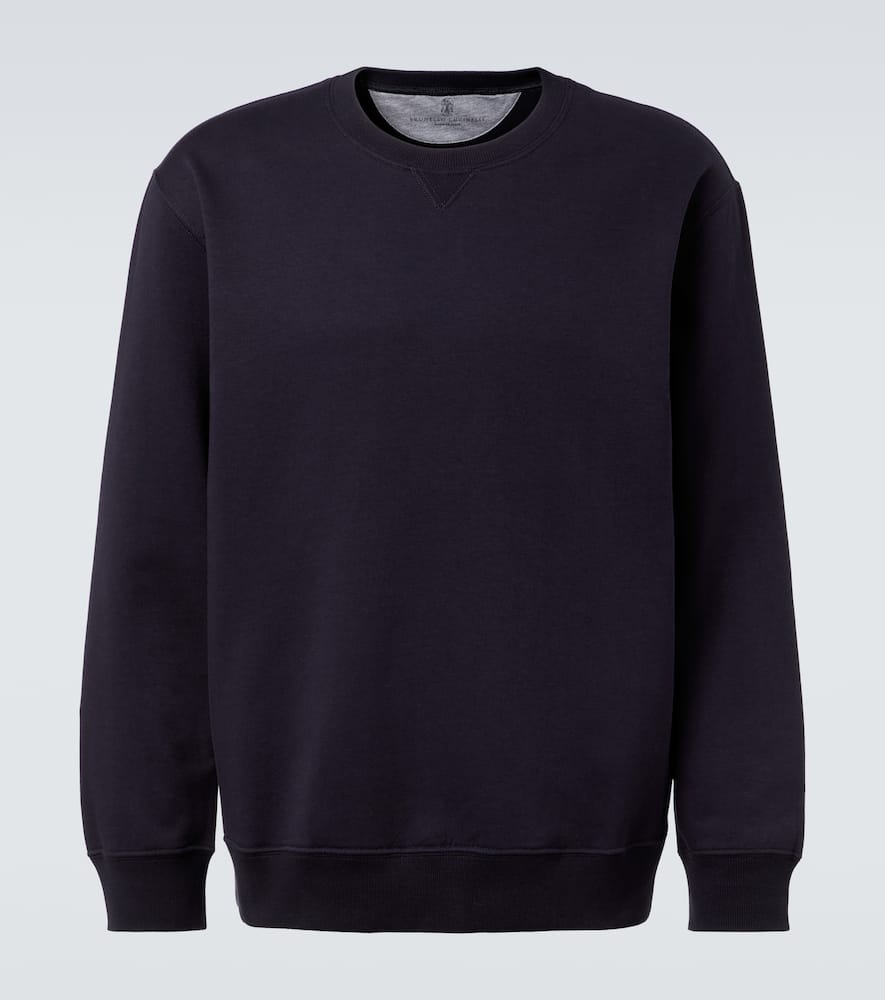 Cotton-blend sweatshirt