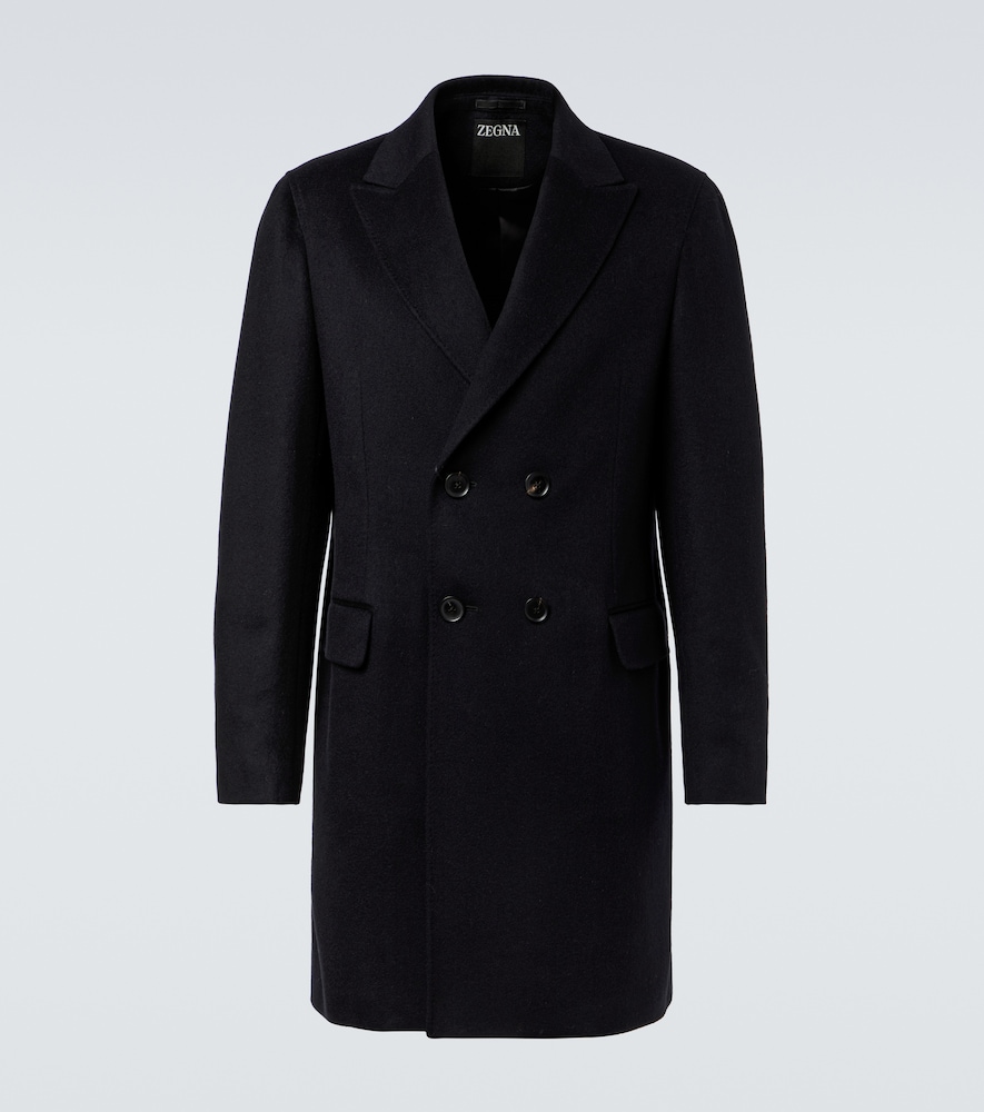 Zegna Wool and cashmere-blend coat