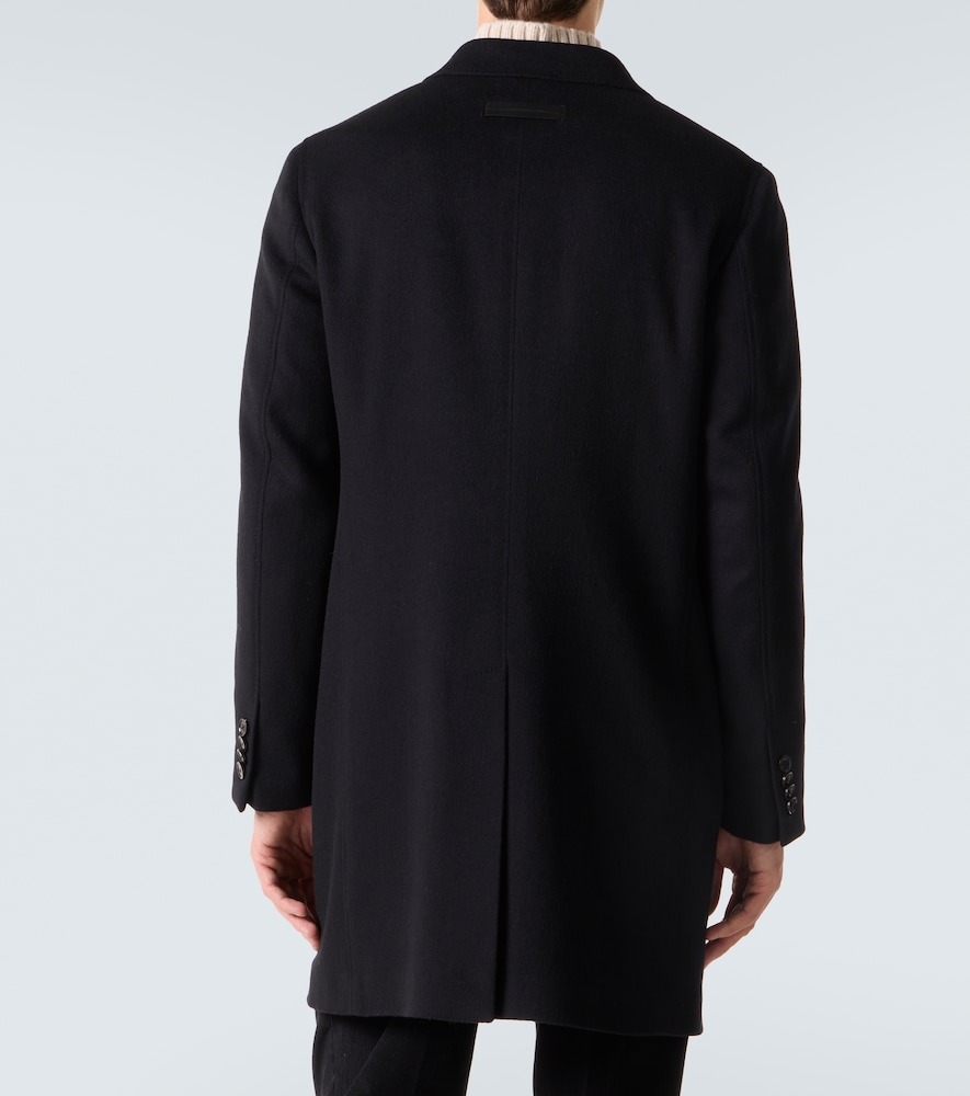  Zegna Zegna Mantel Aus Einem Wollgemisch 