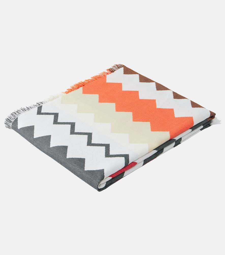 Fouta Zigzag cotton beach towel