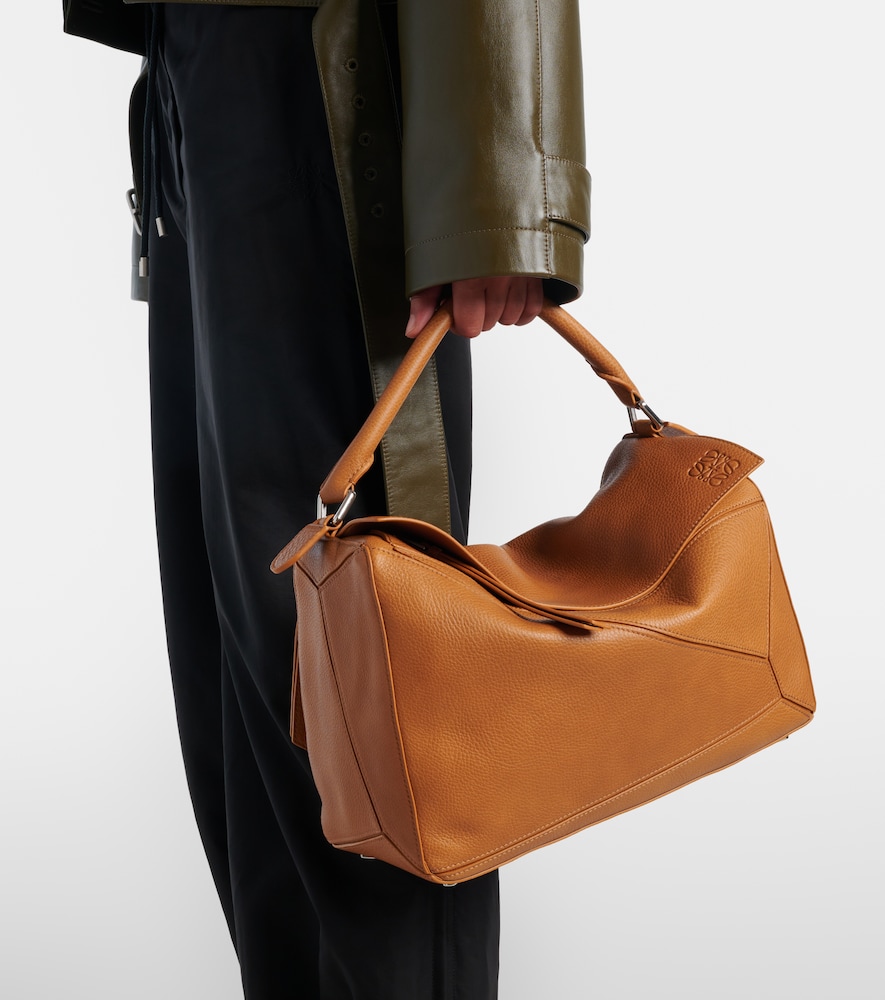 Loewe Puzzle Large leather top-handle bag