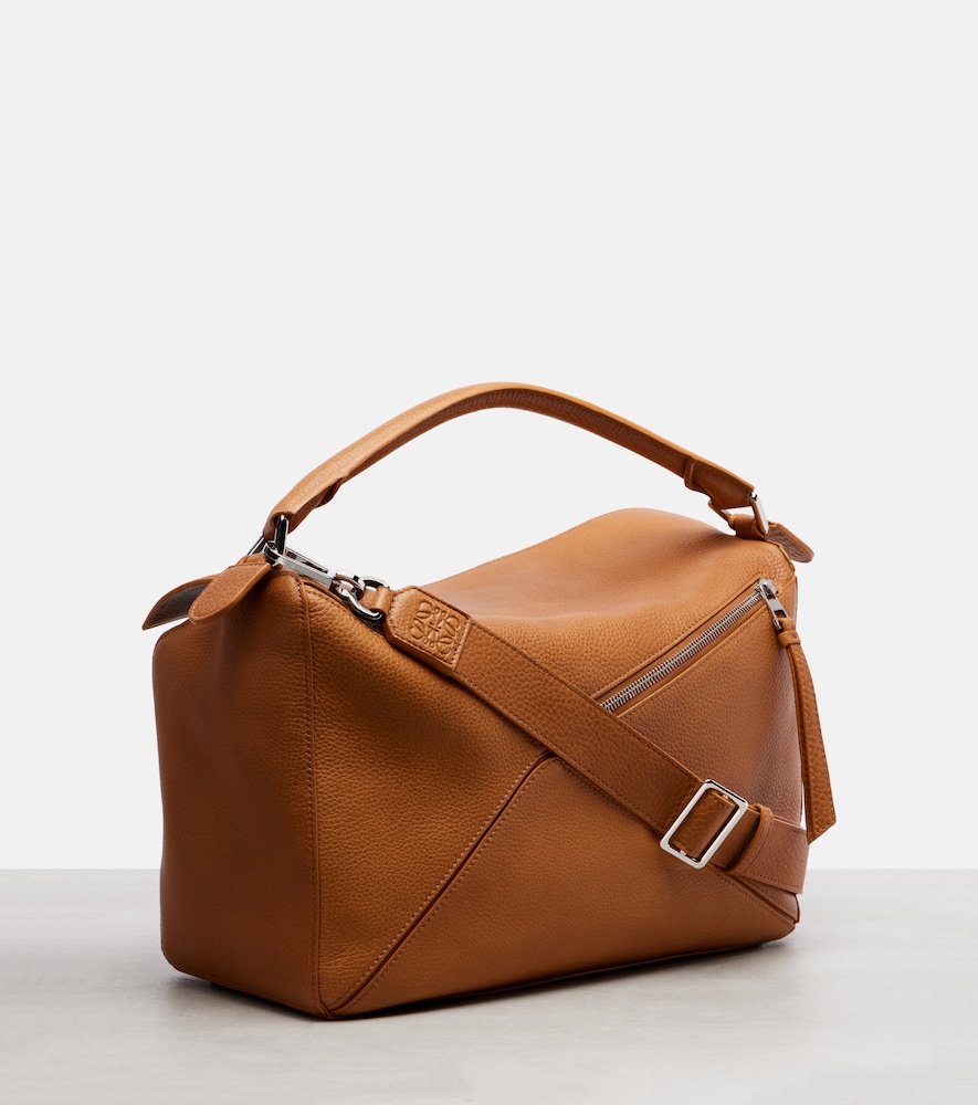  Loewe Loewe Puzzle Large Leather Top-handle Bag 