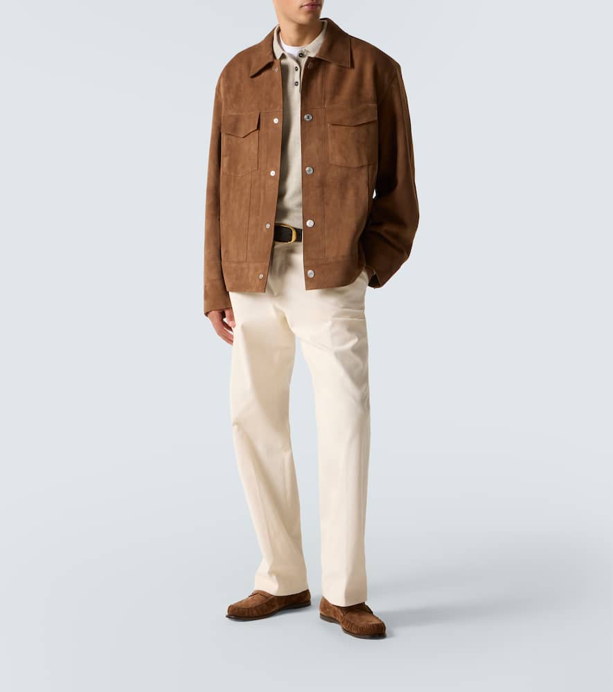 Le Kasha Crete Cashmere Polo Sweater In Neutral