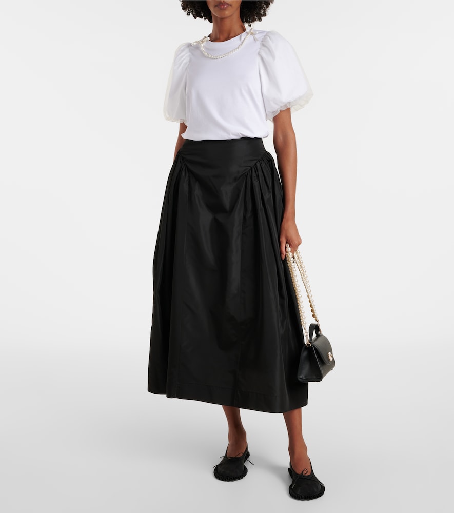 Simone Rocha Puff-sleeve cotton jersey T-shirt