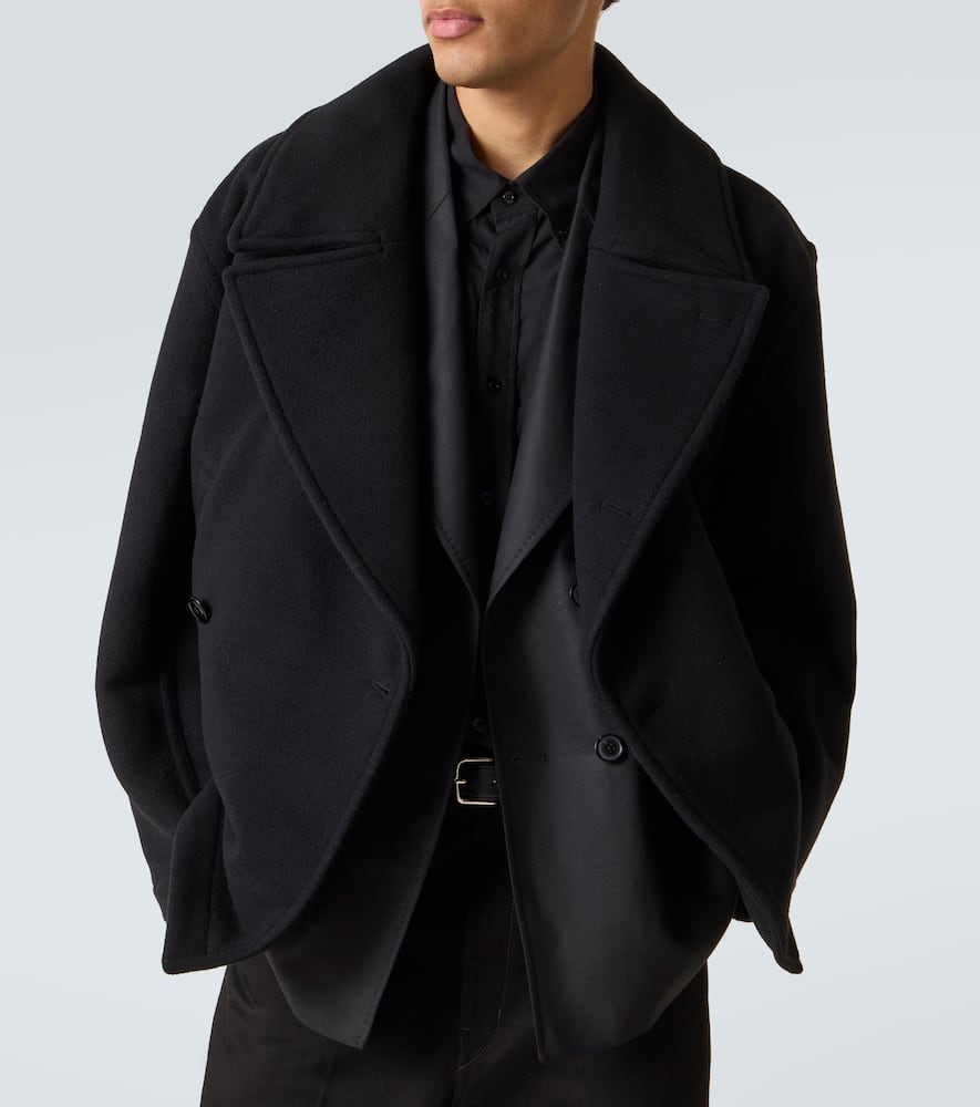 Lemaire Wool peacoat