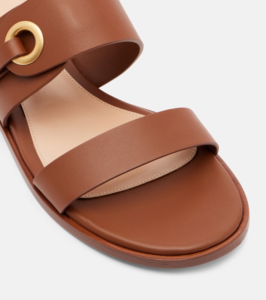  Gianvito Rossi Gianvito Rossi Granada Leather Sandals 