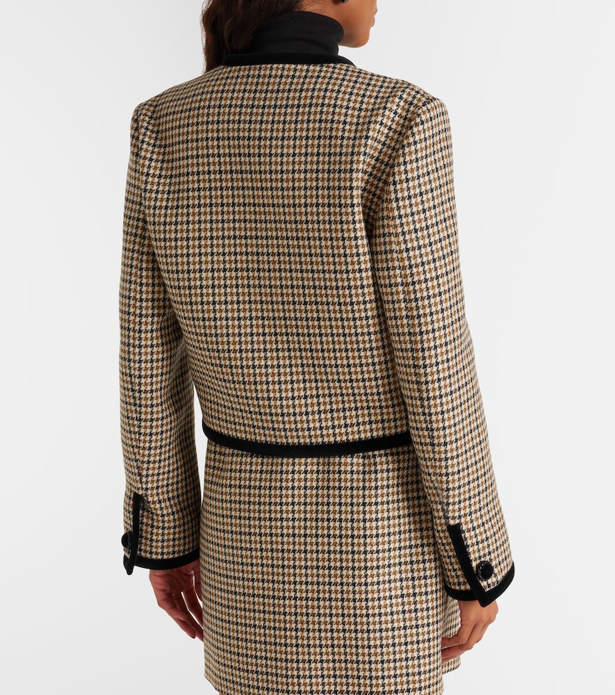 Garavani Houndstooth Virgin Jacket