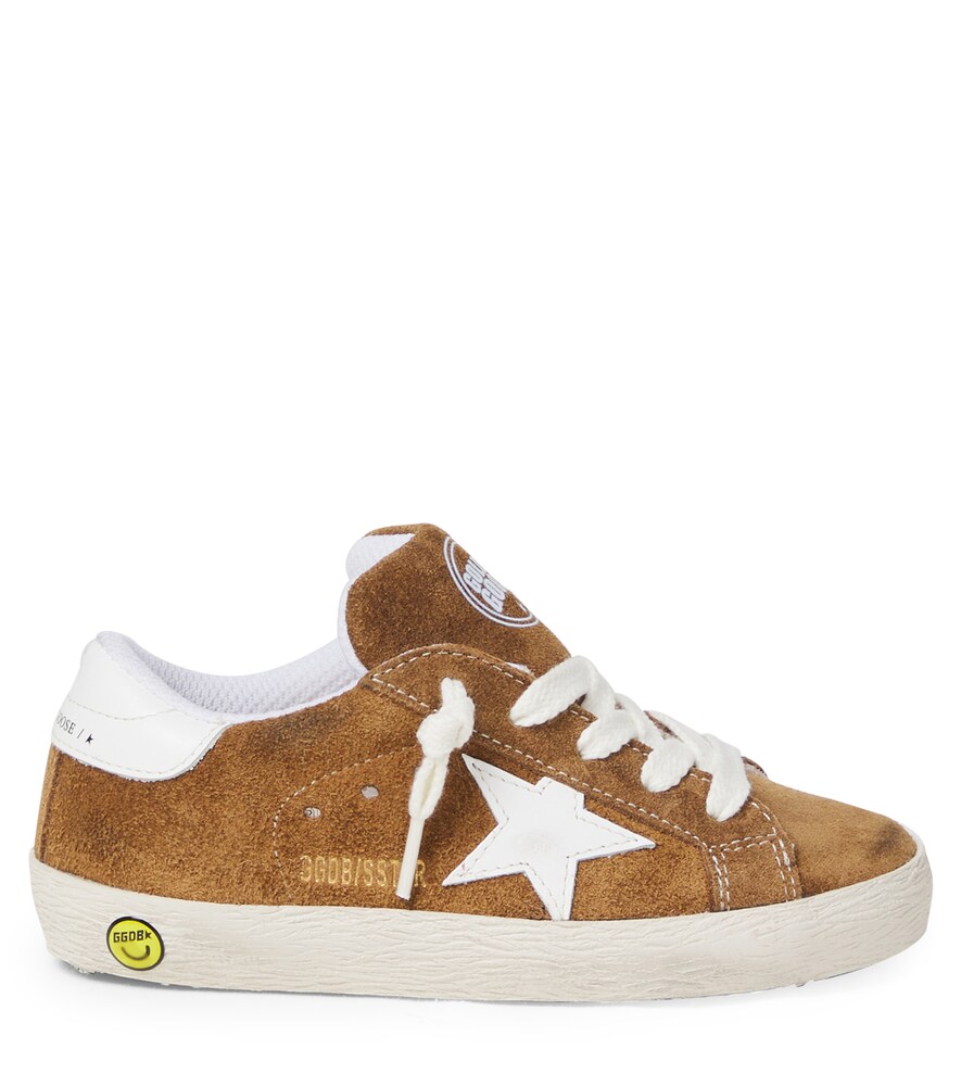  Golden Goose Kids Golden Goose Kids Sneakers Super-star Aus Veloursleder 