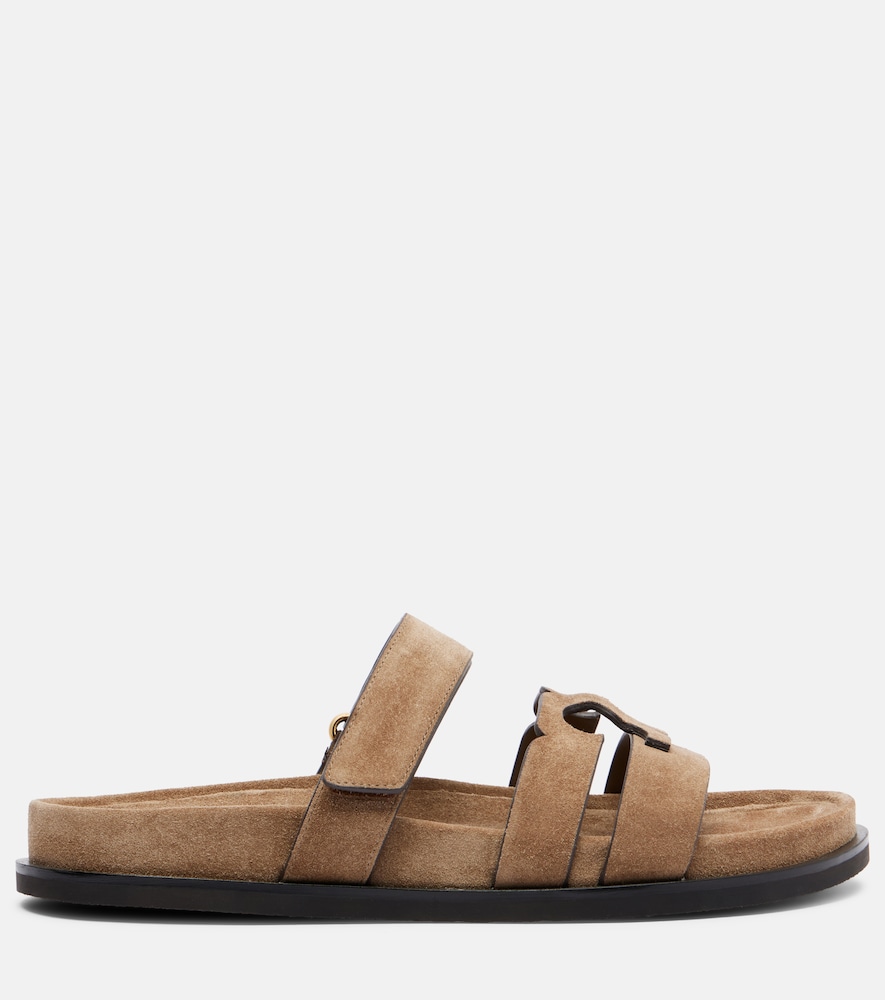  Tory Burch Tory Burch Ines Suede Sandals 