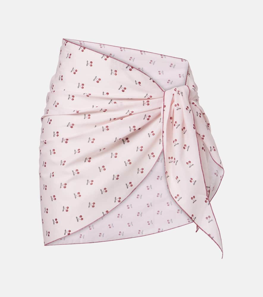 Bedruckter Pareo Cherries aus Baumwolle