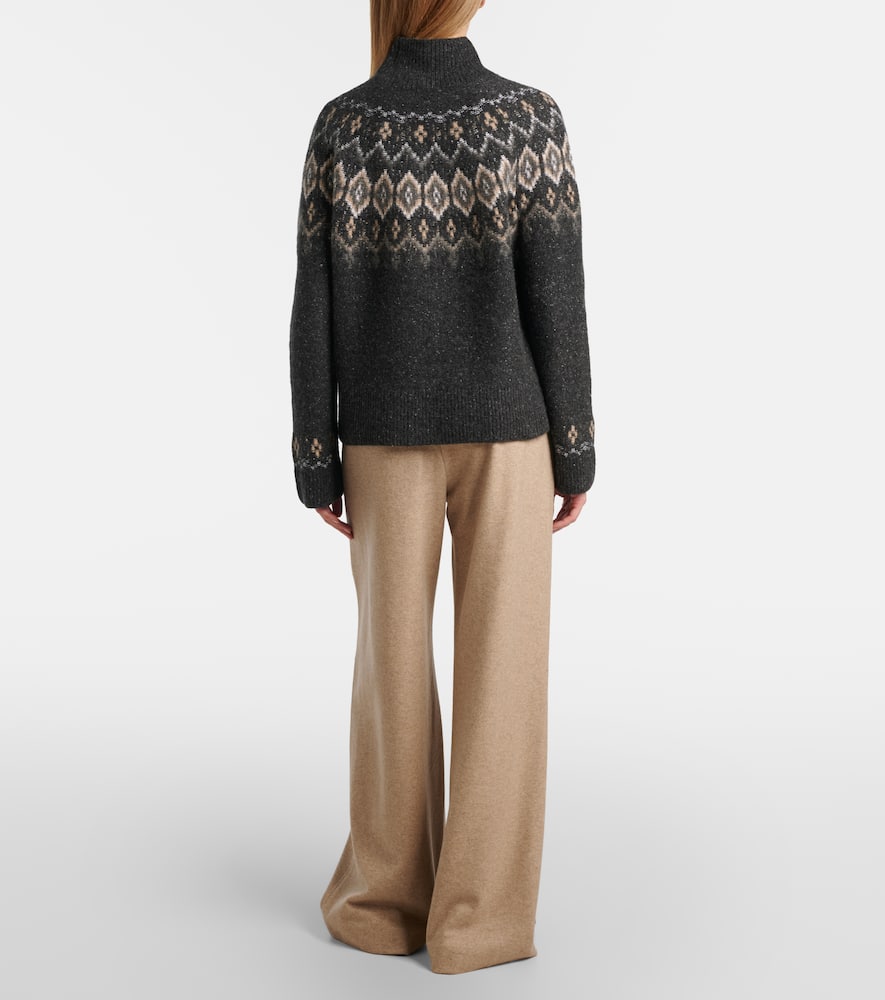 Vince Wool-blend Wide-leg Pants In Sand