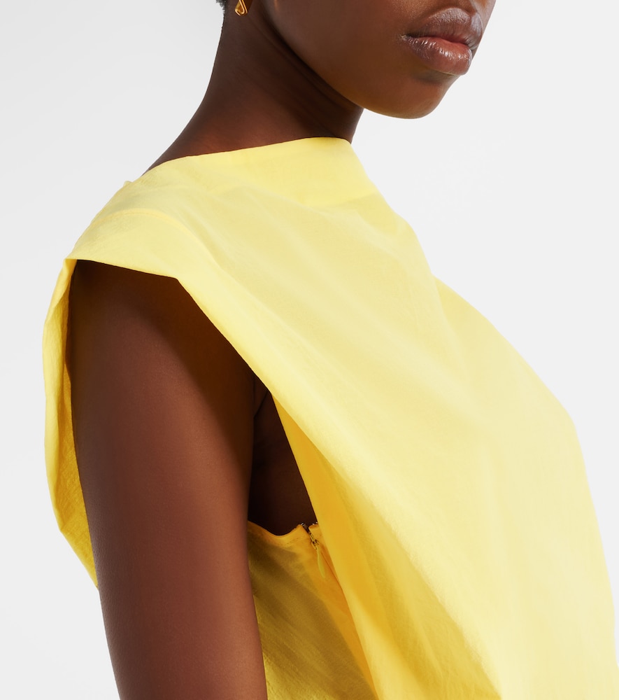  Jacquemus Jacquemus Midikleid Drap Aus Popeline 