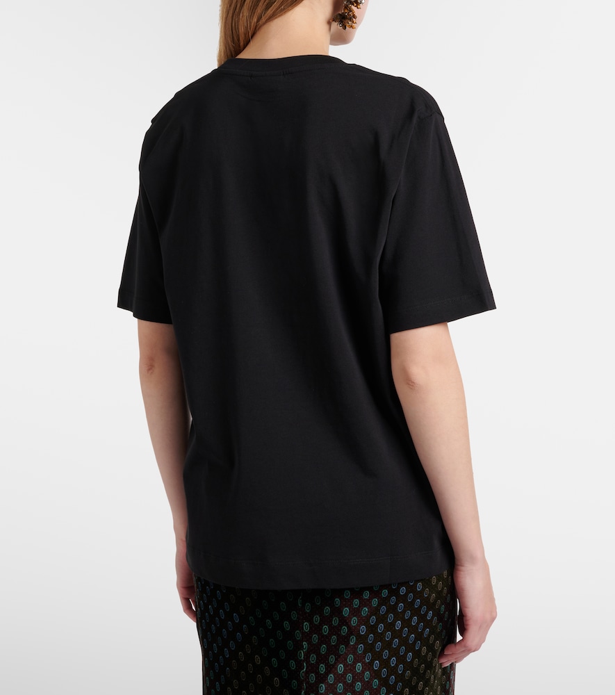  Dries Van Noten Dries Van Noten T-shirt Aus Baumwoll-jersey 