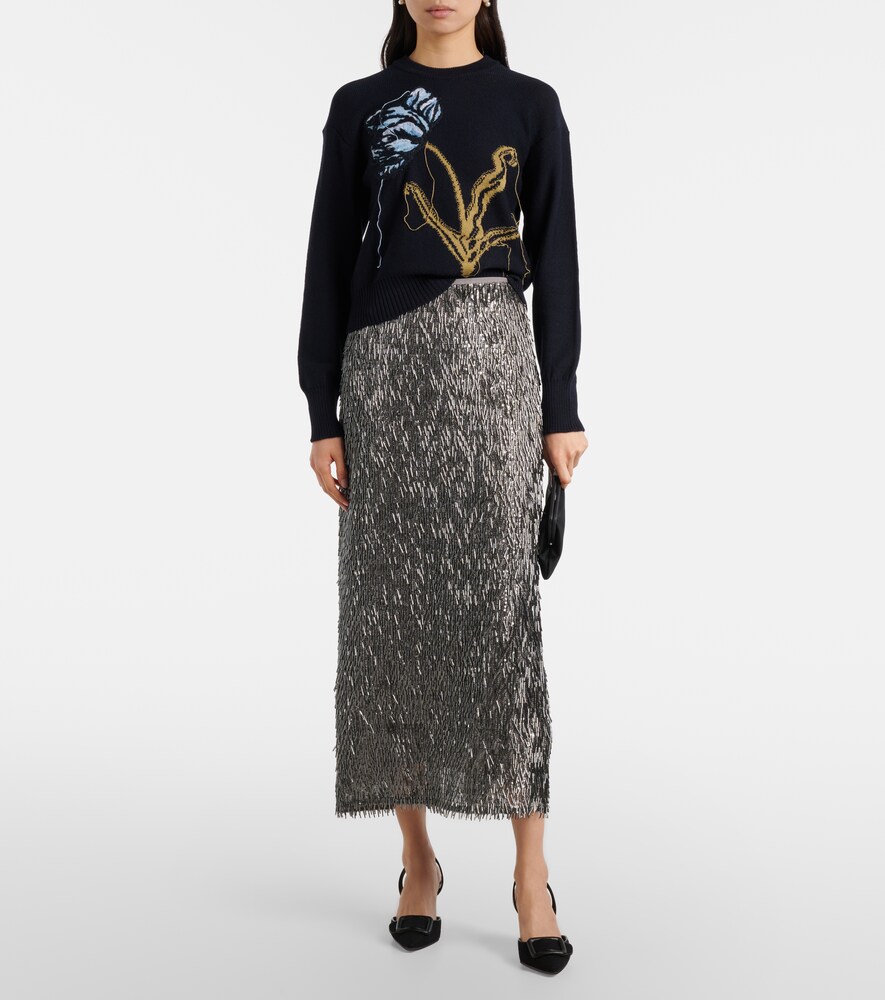  Erdem Erdem Pullover Aus Wolle Und Baumwolle 