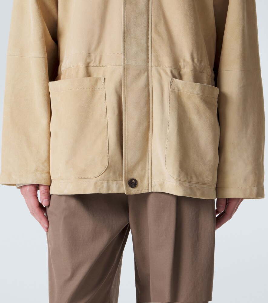  The Row The Row Jacke Vilmo Aus Veloursleder 