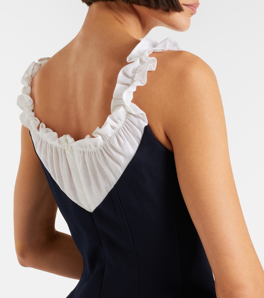  Shushu/tong Shushu/tong Minikleid Aus Wolle Und Seide 