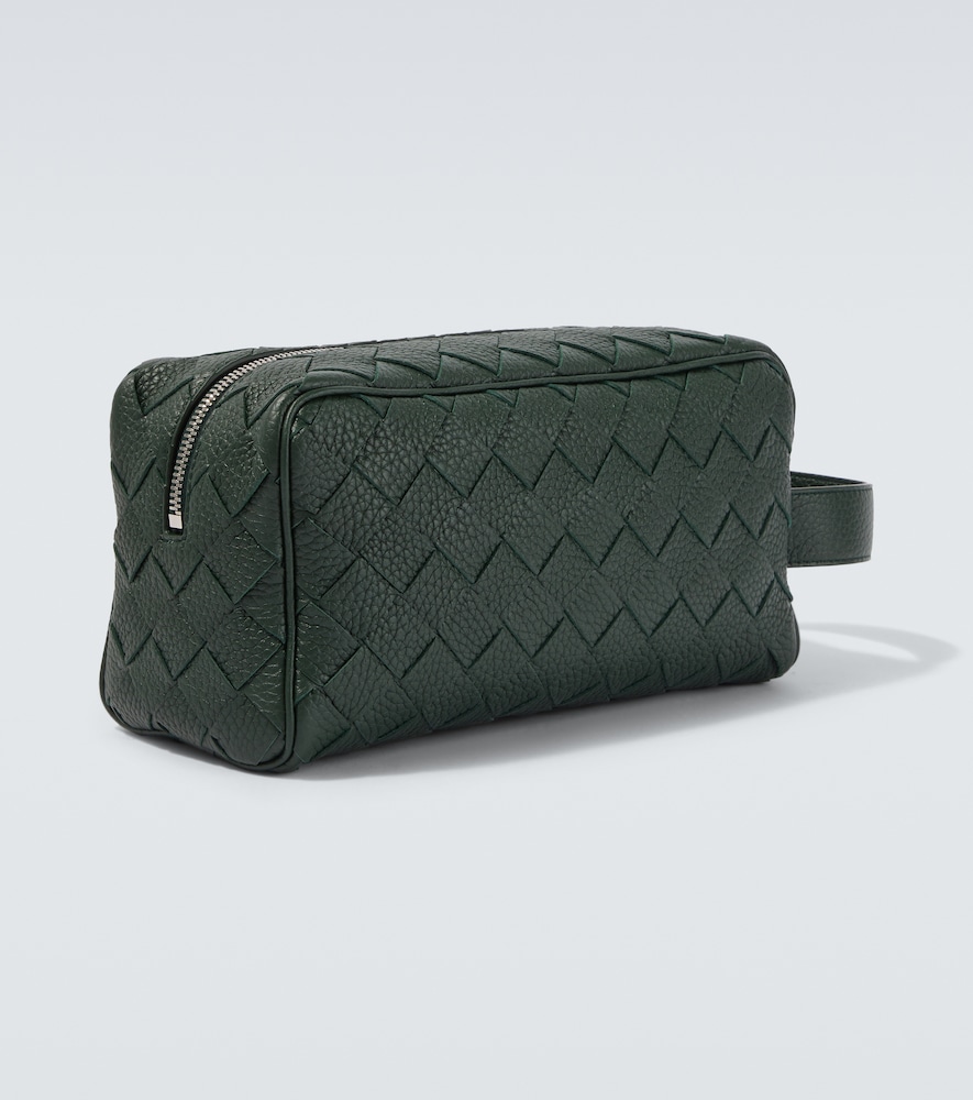  Bottega Veneta Bottega Veneta Intrecciato Leather Pouch 