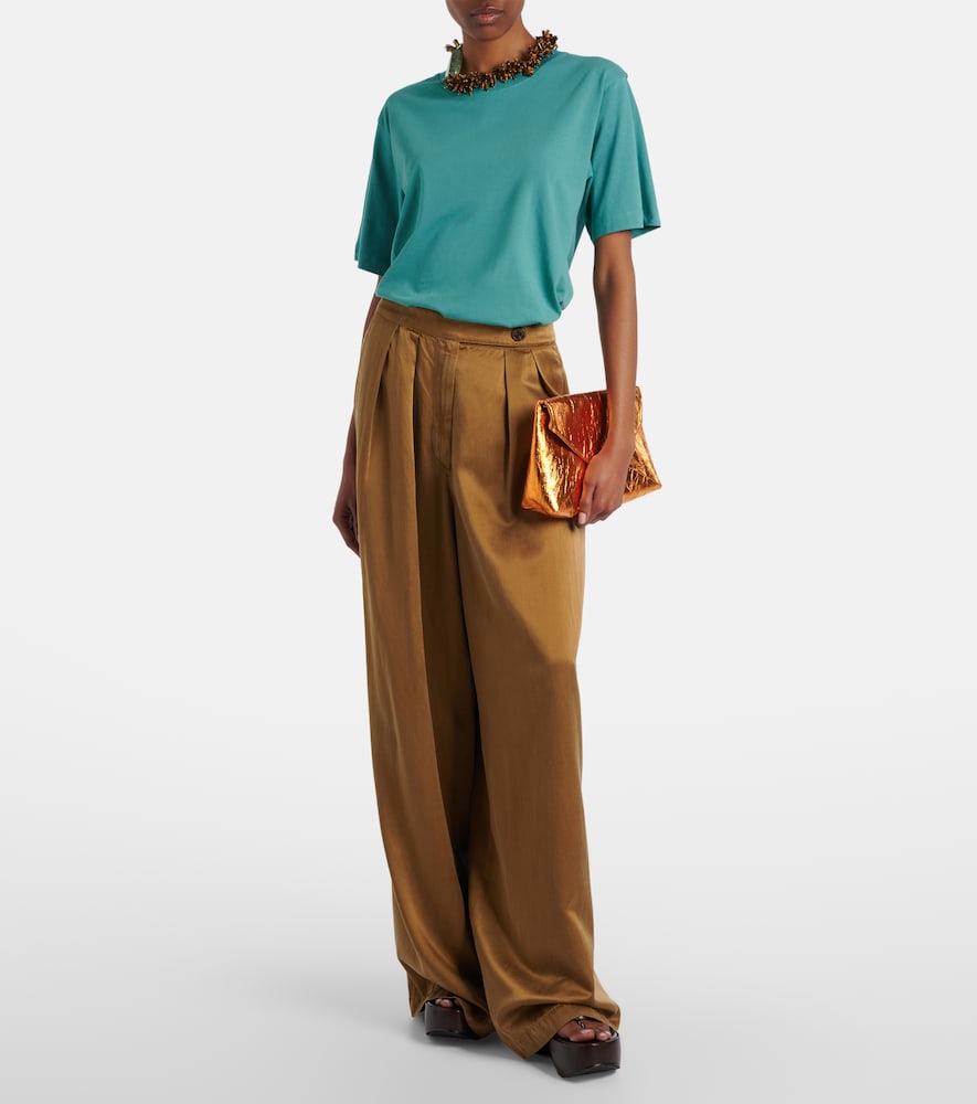  Dries Van Noten Dries Van Noten T-shirt Aus Baumwoll-jersey 