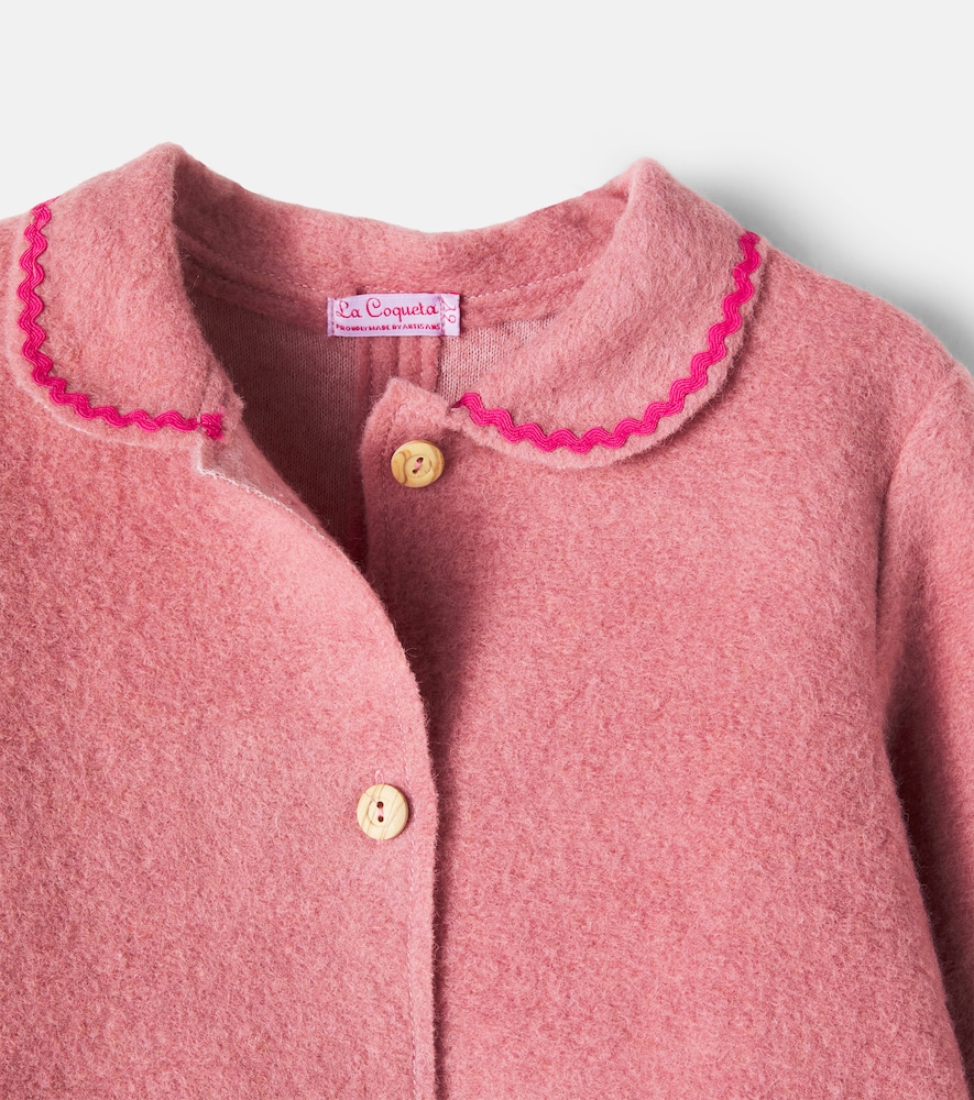  La Coqueta La Coqueta Henrietta Wool-blend Coat 