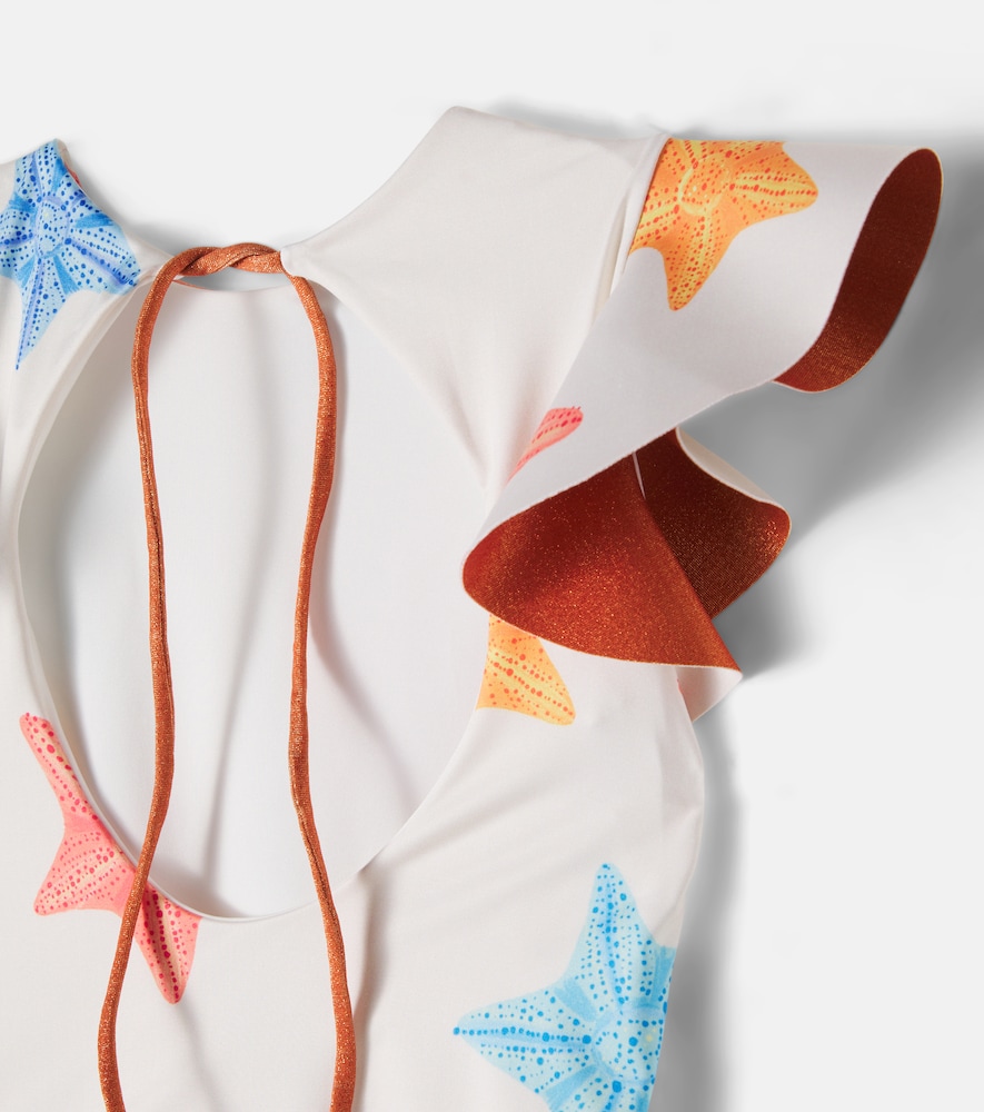  Pepita&me Pepita&me Dayana Printed Ruffled Swimsuit 