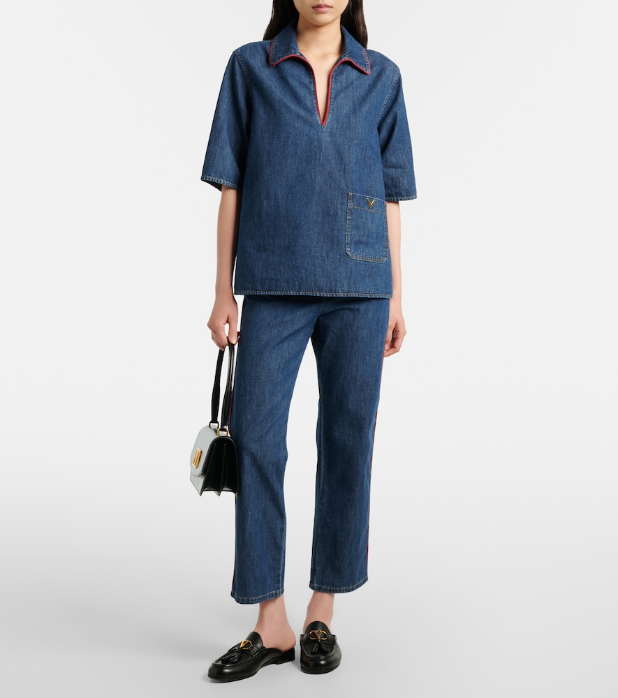 Garavani Vgold Straight Jeans