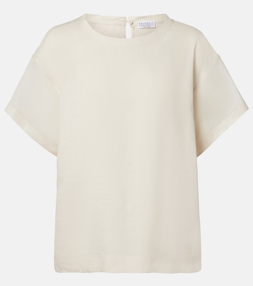 Cotton Poplin Shirt by Brunello Cucinelli