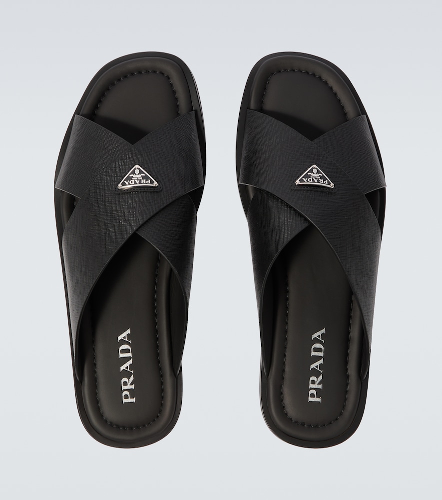  Prada Prada Leather Sandals 