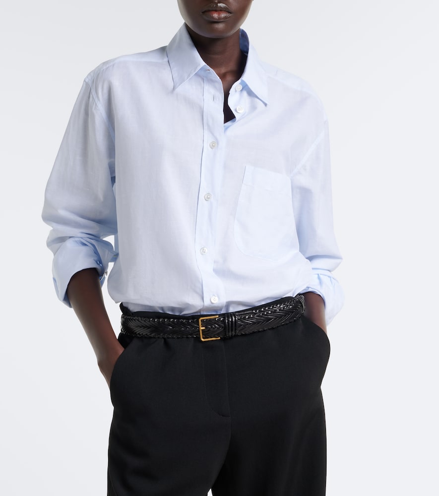Gavina Cotton Chambray Shirt