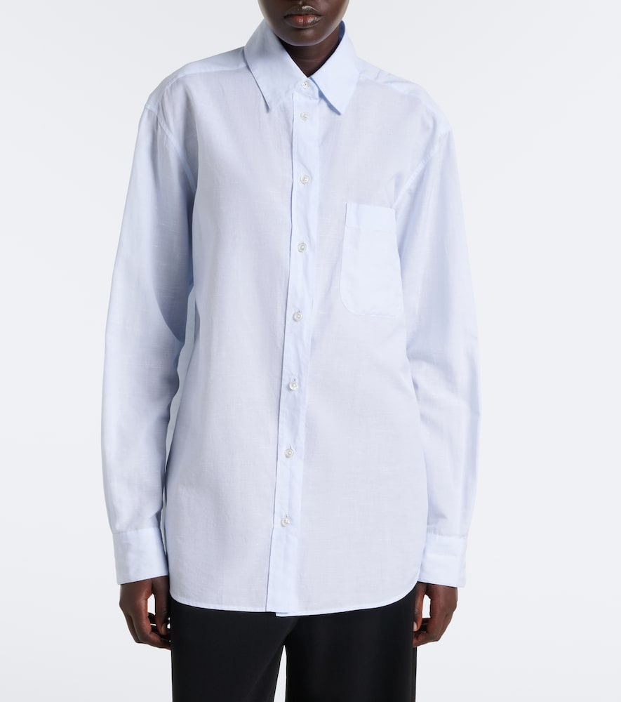 Gavina Cotton Chambray Shirt