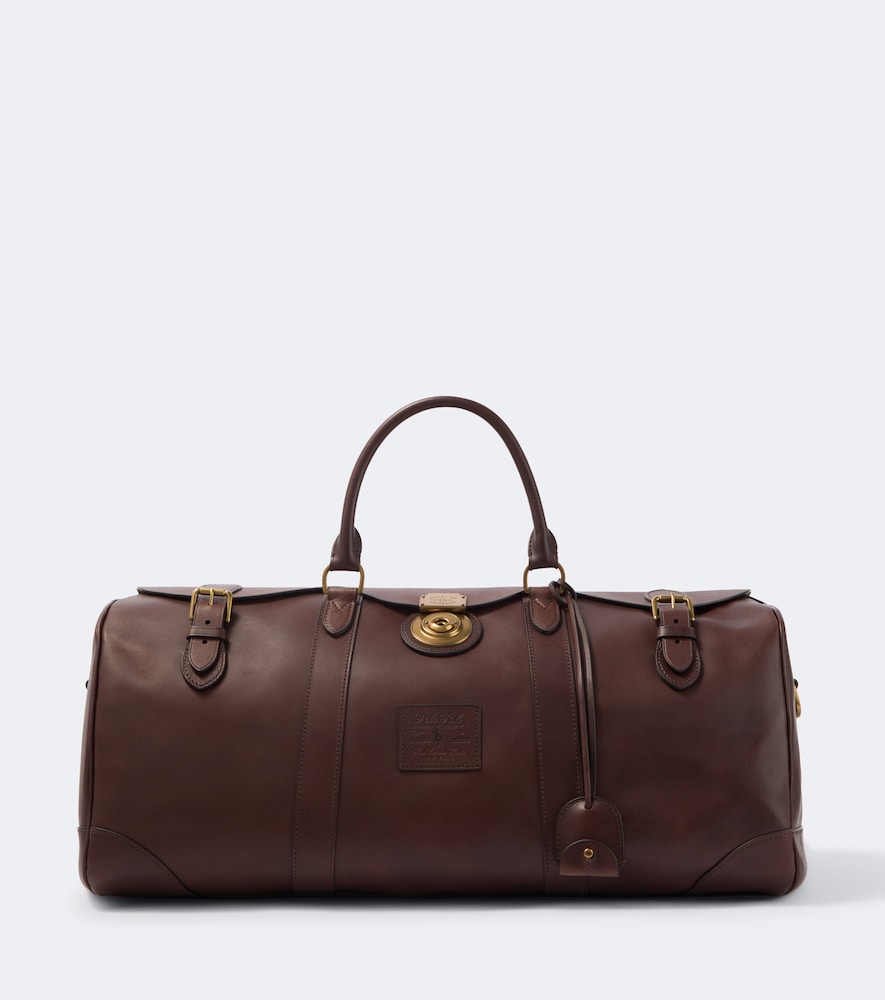 Borsa da viaggio Heritage Lock Large in pelle