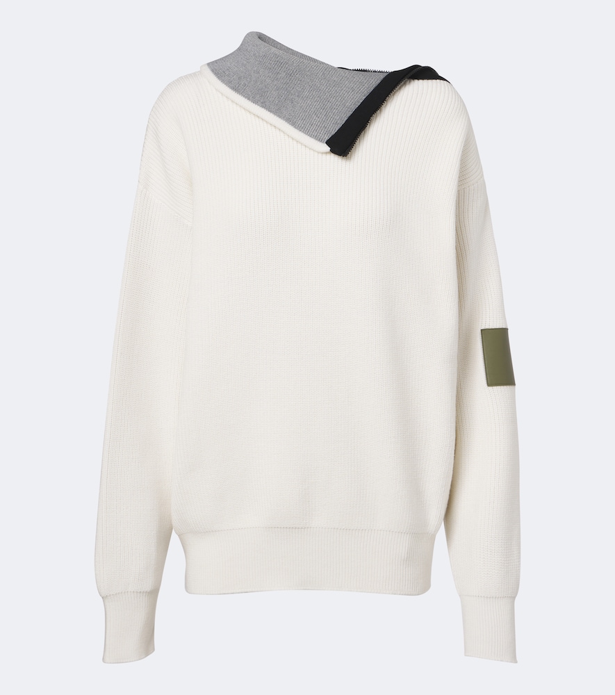 Pullover Double L in misto lana