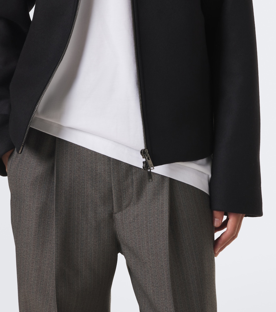 Intrecciato Wool Felt Jacket