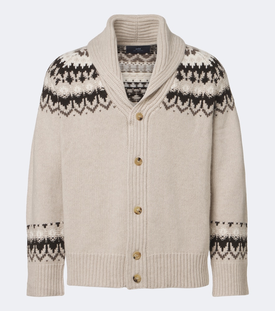 Mr Frostvale Fair Isle Cashmere Cardigan