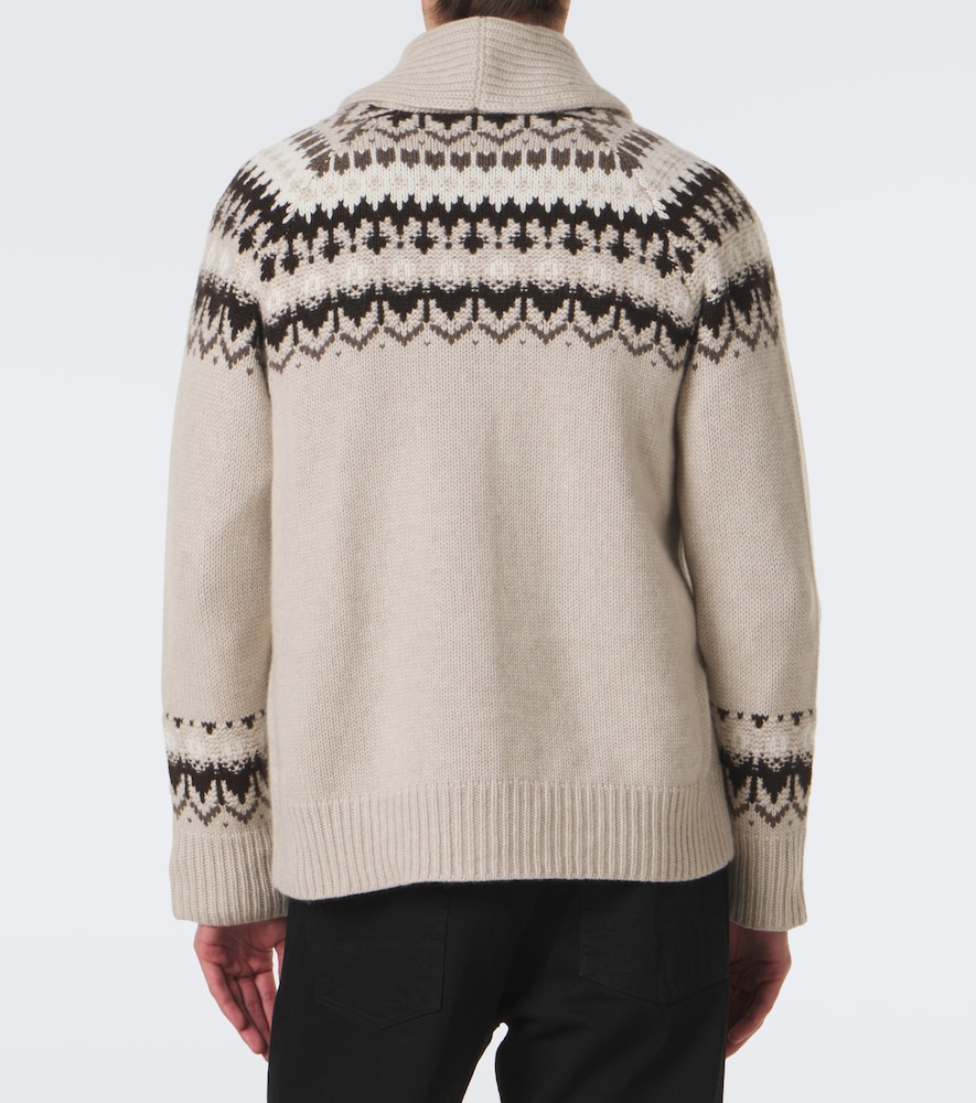 Mr Frostvale Fair Isle Cashmere Cardigan