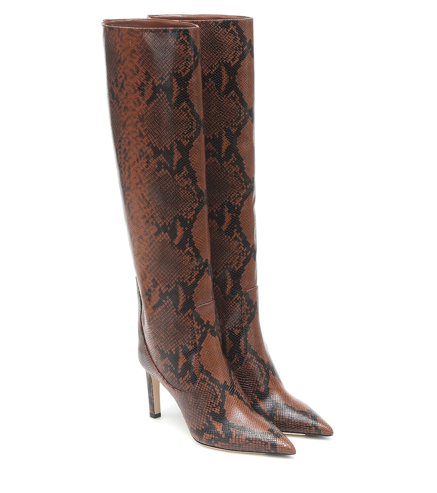 jimmy choo python boots